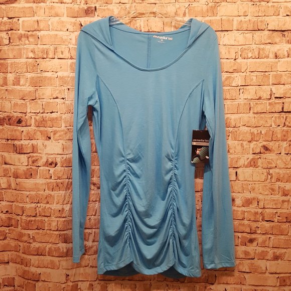 Marika Tops - Marika tek LONG Performance Athletic Top with Hood Size XL NWT